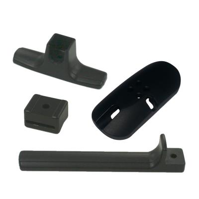 hvm200 hand-arm vibration adapter kit including hand (adp080a), handle (adp081a), clamp (adp082a) and palm (adp063) accelerometer adapters.